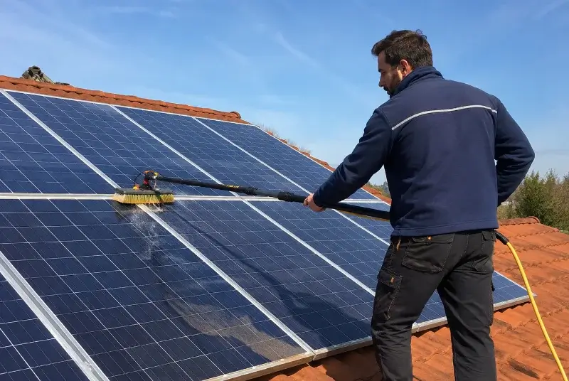 Nettoyage et entretien de panneaux solaires à Roquefort-la-Bédoule