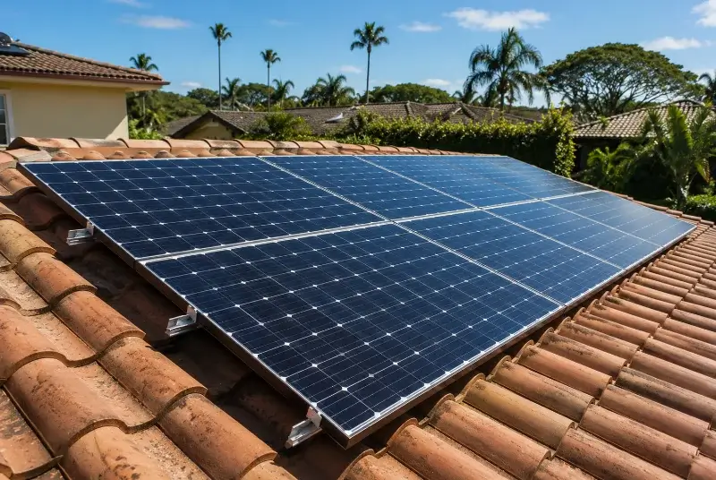 Installation de panneaux solaires à Roquefort-la-Bédoule